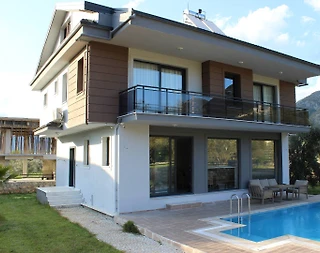 Fethiye Yeşilüzümlü'de Geniş Ailelere Uygun, Özel Havuzlu, Kiralık Villa - 1