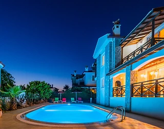 Fethiye Ölüdeniz'de Lüks Tasarıma Sahip, Özel Havuzlu, Kiralık Villa - 4