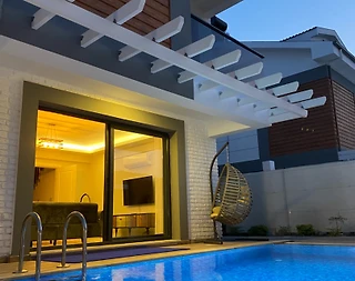 Fethiye Karagedik'te Geniş Ailelere Uygun, Özel Havuzlu, Kiralık Villa - 2