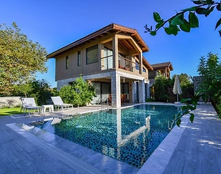 Fethiye'de Portakal Ağaçlarının Arasında, Özel Havuzlu, Şık Villa - 1