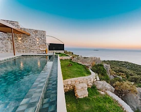 Kaş'ta Deniz Ve Doğa Manzaralı, Sonsuzluk Havuzlu, Lüks Villa - 2