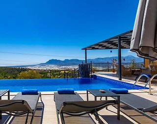 Kaş Üzümlü'de Otantik Tasarımlı, Özel Havuzlu, 4 Kişilik Villa - 4