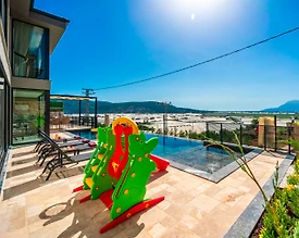 Kaş Yeşilköy'de Göz Alıcı Doğada, Özel Havuzlu, Modern Tasarımlı Villa - 2