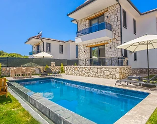 Kaş Andifli'de Çekirdek Ailelere Uygun, Özel Havuzlu, Modern Villa - 5
