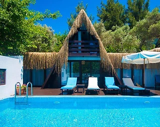 Kaş İslamlar'da Çekirdek Ailelere Uygun, Özel Havuzlu, Estetik Villa - 1