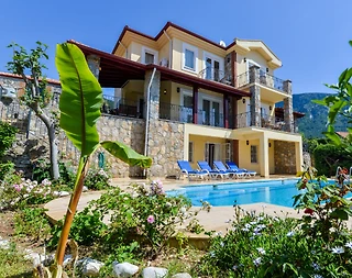 Fethiye Ölüdeniz'de Şehrin Gürültüsünden Uzak, Özel Havuzlu, 5+1 Villa - 2