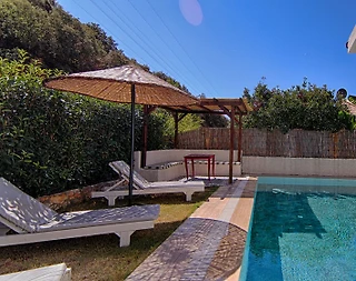 Fethiye Ölüdeniz'de Elverişli Konumda, Özel Havuzlu, Kiralık Villa - 1