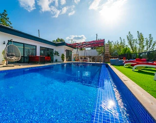 Kaş Üzümlü'de Muhteşem Doğada, Özel Havuzlu, Jakuzili Villa - 2