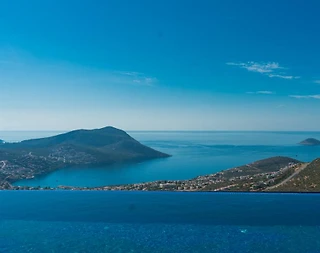 Kaş Kalkan'da Deniz Manzaralı, Özel Havuzlu, Konforlu Villa - 5