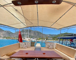 Muğla Göcek'te Muhteşem Maviliklere Açılmak İçin, Lüks Kiralık Gulet - 5