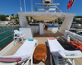 Bodrum'da 27 Metre, 8 Kişilik, Konforlu, Lüks Kiralık Motoryat - 2