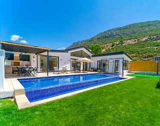 Kaş Bezirgan'da Enfes Doğada, Özel Havuzlu, Kiralık Villa - 2