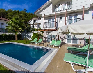 Fethiye Ölüdeniz'de Geniş Gruplara Uygun, Özel Havuzlu, Bahçeli Villa - 5