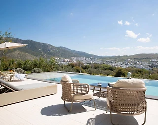 Muğla Bodrum'da Geniş Alanlara Sahip, Özel Havuzlu, Kiralık Villa - 4