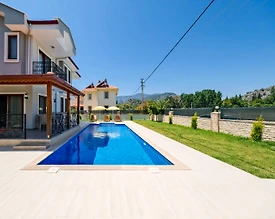 Muğla Dalyan'da Merkeze Yakın, Özel Havuzlu, Kiralık Tatil Villası - 3