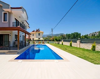 Muğla Dalyan'da Merkeze Yakın, Özel Havuzlu, Şık Tatil Villası - 3
