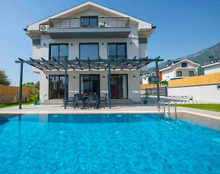 Fethiye Ölüdeniz'de Doğanın Kalbinde, Özel Havuzlu, Lüks Villa - 4