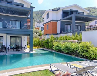 Fethiye Ölüdeniz'de Geniş Bahçeli, Özel Havuzlu, Jakuzili, Şık Villa - 3