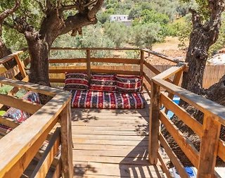 Kaş Bezirgan'da Geniş Bahçeli, Özel Havuzlu, 4 Kişilik, Taş Villa - 5