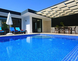 Kaş Sarıbelen'de Doğayla Baş Başa, Özel Havuzlu, Jakuzili Villa - 2