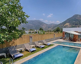 Fethiye Yeşilüzümlü'de Sakin Konumda, Özel Havuzlu, Lüks Villa - 4