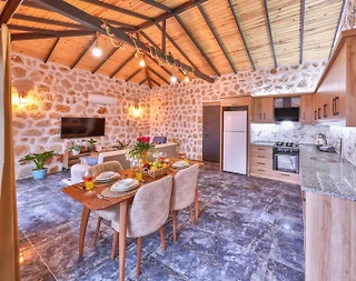 Kaş Çavdır'da Balayı Çiftlerine Uygun, Özel Havuzlu, Jakuzili Villa - 5