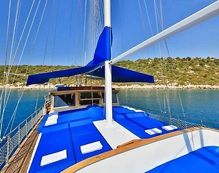 Kaş Kalkan'da 19 Metre Uzunlukta, 9 Kişilik, Klimalı, Muazzam Gulet - 4