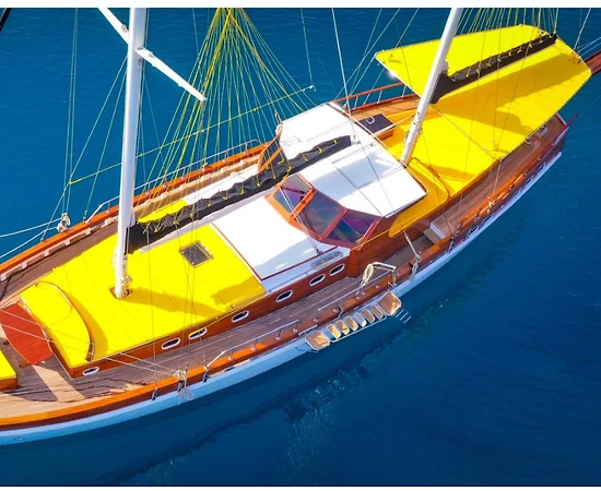 Fethiye Göcek'te Modern Tasarıma Sahip, 10 Kişilik, Lüks Gulet - 1