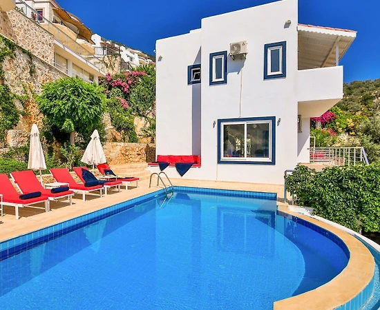 Kaş Kalkan'da Denize Yakın, Özel Havuzlu, 10 Kişilik Villa - 1