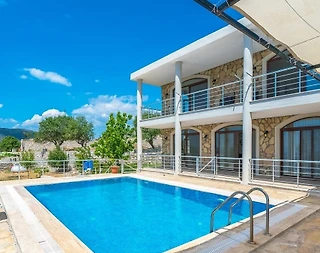 Marmaris Söğüt'de Muhteşem Deniz Manzaralı, Özel Havuzlu, Lüks Villa - 1