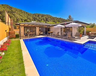 Kaş Sarıbelen'de Mükemmel Doğada, Özel Havuzlu, Şık Villa - 1