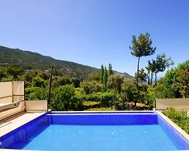 Kaş İslamlar'da Taş ve Ahşap Mimarili, Özel Havuzlu, 4 Kişilik Villa - 3