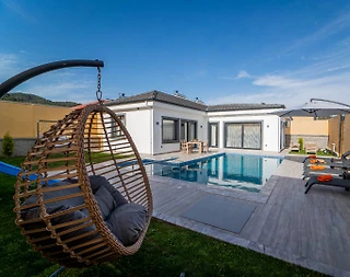 Fethiye Yanıklar'da Huzur Dolu Doğada, Özel Havuzlu, Ferah Villa - 4