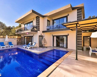 Kaş İslamlar'da Balayı Çiftlerine Uygun, Özel Havuzlu, 4 Kişilik Villa - 1