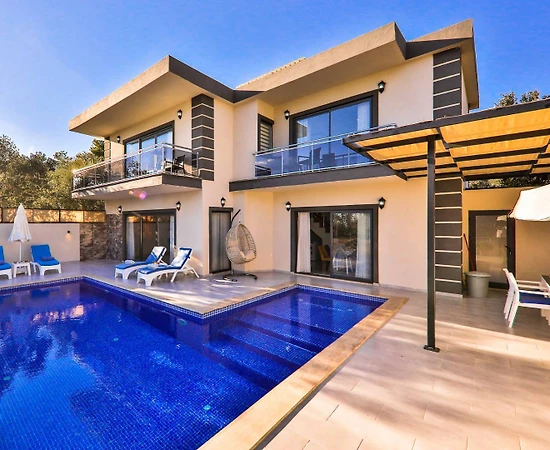 Kaş İslamlar'da Balayı Çiftlerine Uygun, Özel Havuzlu, 4 Kişilik Villa - 1