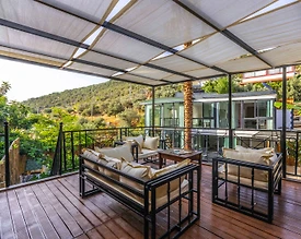 Kalkan Ulugöl'de Muhteşem Doğa İçerisinde, Jakuzili, Kiralık Villa - 3