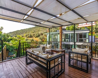 Kalkan Ulugöl'de Muhteşem Doğa İçerisinde, Jakuzili, Kiralık Villa - 4