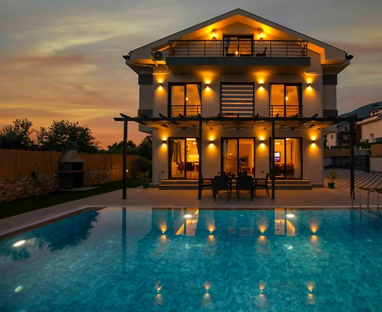 Fethiye Ölüdeniz'de Doğanın Kalbinde, Özel Havuzlu, Lüks Villa - 1