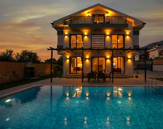 Fethiye Ölüdeniz'de Doğanın Kalbinde, Özel Havuzlu, Lüks Villa - 1