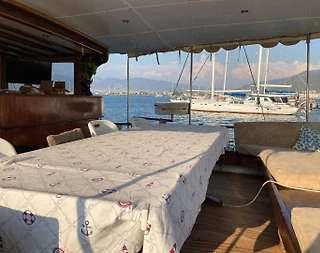 Muğla Fethiye'de 5 Kabinli, 10 Kişilik, Kaptanlı Kiralık Gulet - 4
