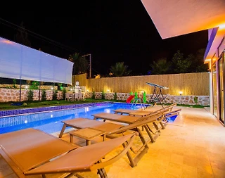 Kaş Patara'da Şehir Merkezine Yakın, Özel Havuzlu, Lüks Villa - 3