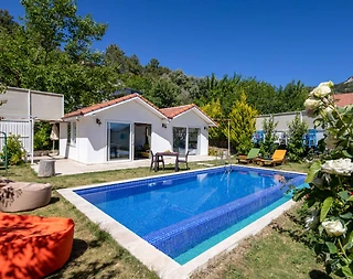 Kaş İslamlar’da Doğayla İç İçe, Özel Havuzlu, Lüks Balayı Villası - 5