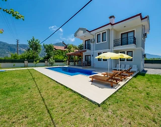 Muğla Dalyan'da Merkeze Yakın, Özel Havuzlu, Şık Tatil Villası - 4