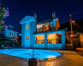 Fethiye Ölüdeniz'de Lüks Tasarıma Sahip, Özel Havuzlu, Kiralık Villa - 3