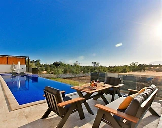 Kaş Üzümlü'de Çekirdek Ailelere Uygun, Özel Havuzlu, Lüks Villa - 3