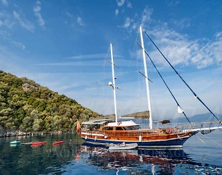 Muğla Fethiye'nin Masmavi Sularında, 10 Kişilik, Lüks Gulet - 2