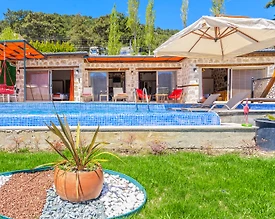 Kaş İslamlar'da Deniz Manzaralı, Sonsuzluk Havuzlu, Lüks Villa - 2