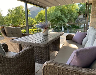 Datça Mesudiye'de Deniz ve Doğa Manzaralı, 2 Kişilik, Taş Villa - 5