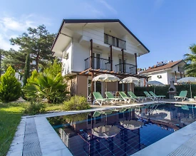 Fethiye Ölüdeniz'de Plaja Yakın, Özel Havuzlu, Konforlu, Modern Villa - 2