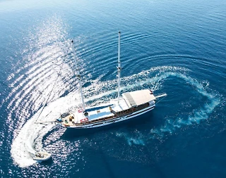 Bodrum Limanı'nda Eşsiz Sonsuzluğa Uzanacağınız, 18 Kişilik Gulet - 1